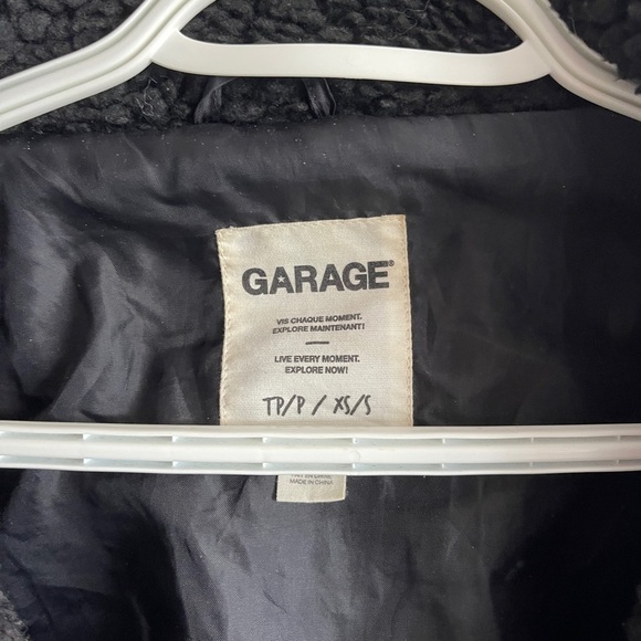 Garage Black Sherpa Jacket - Picture 3 of 4